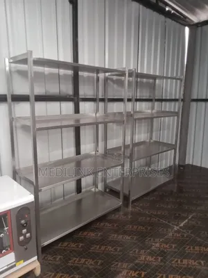 Ss 304 4-Tier Stainless Steel Racks for Kitchen