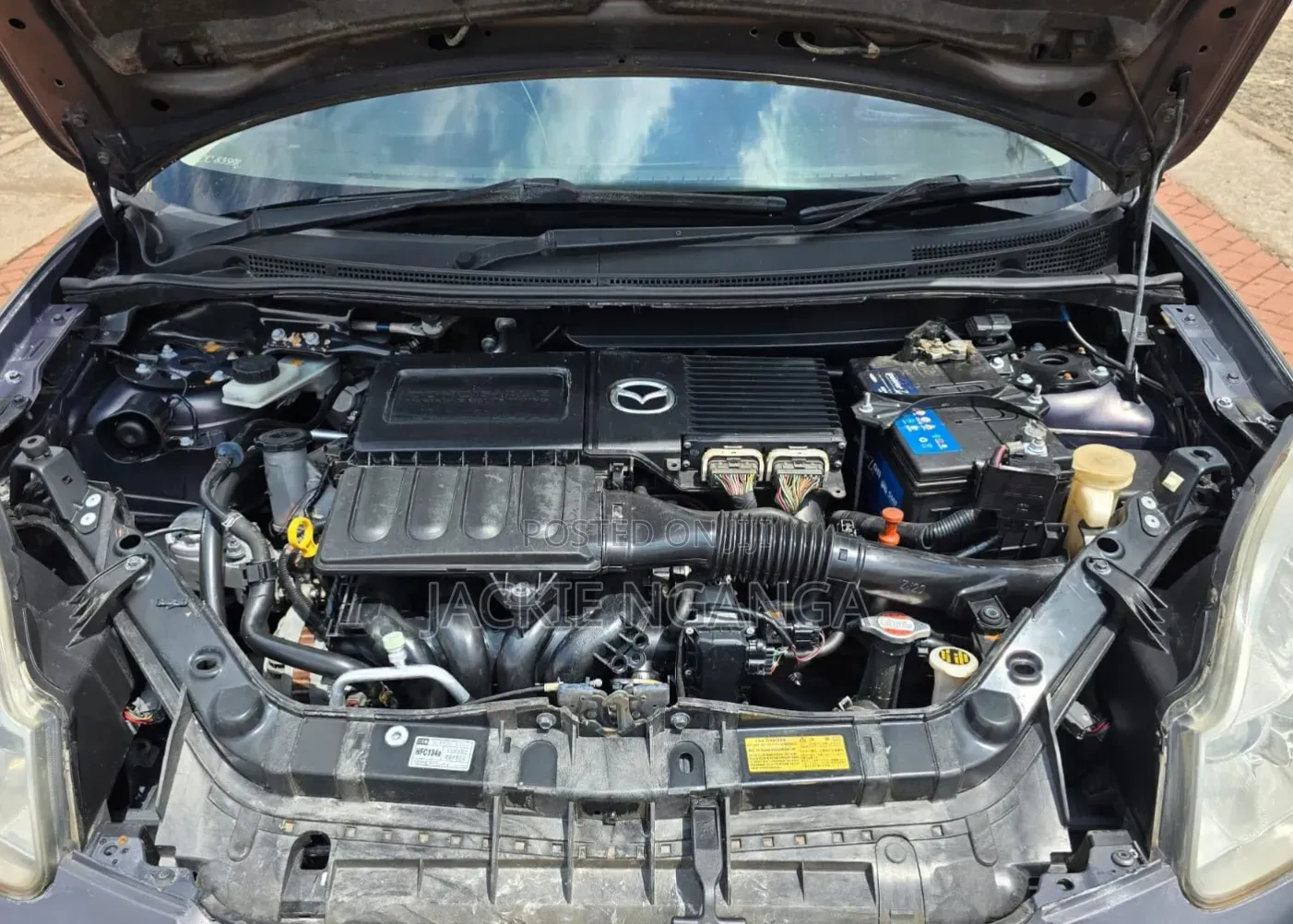 Mazda Verisa 2008 Gray