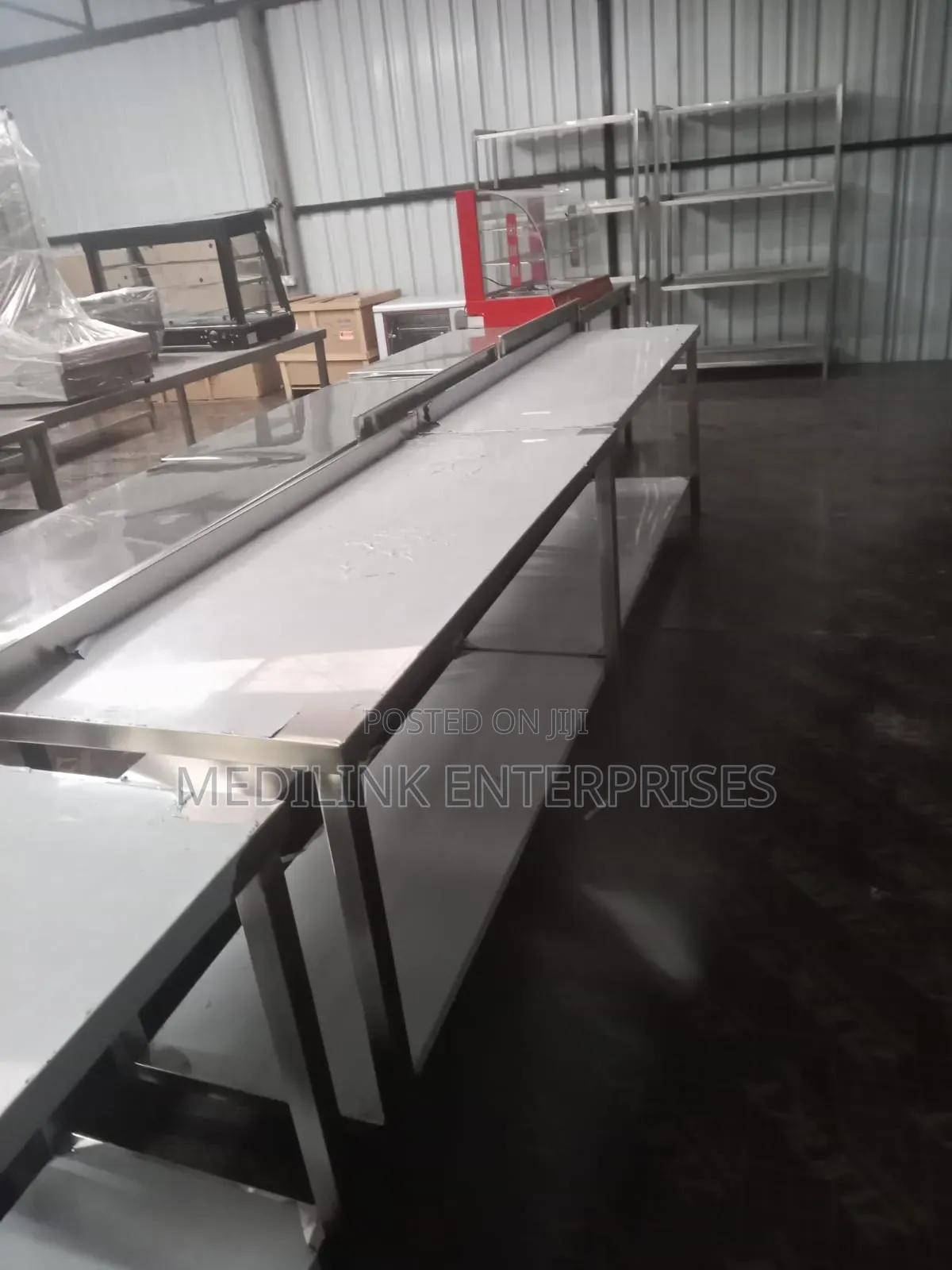 Full Lenth 6*2ft Ss 304 Working Tables