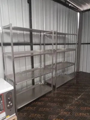 Modern Stainless Kitchen Storage 4*2*6 Racks