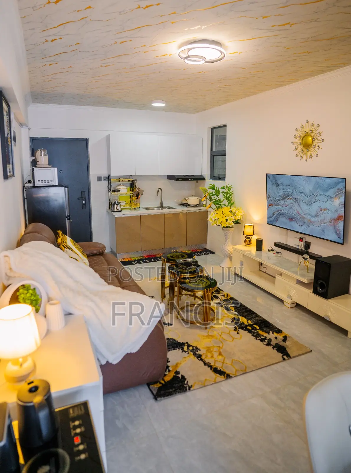 Luxurious 1 Bedroom Kilimani Airbnb | Near Yaya Center | Parking