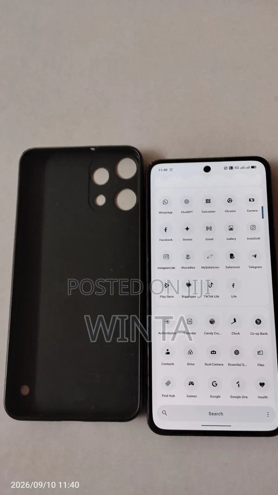 Nothing Phone 3a Lite 128 GB Black