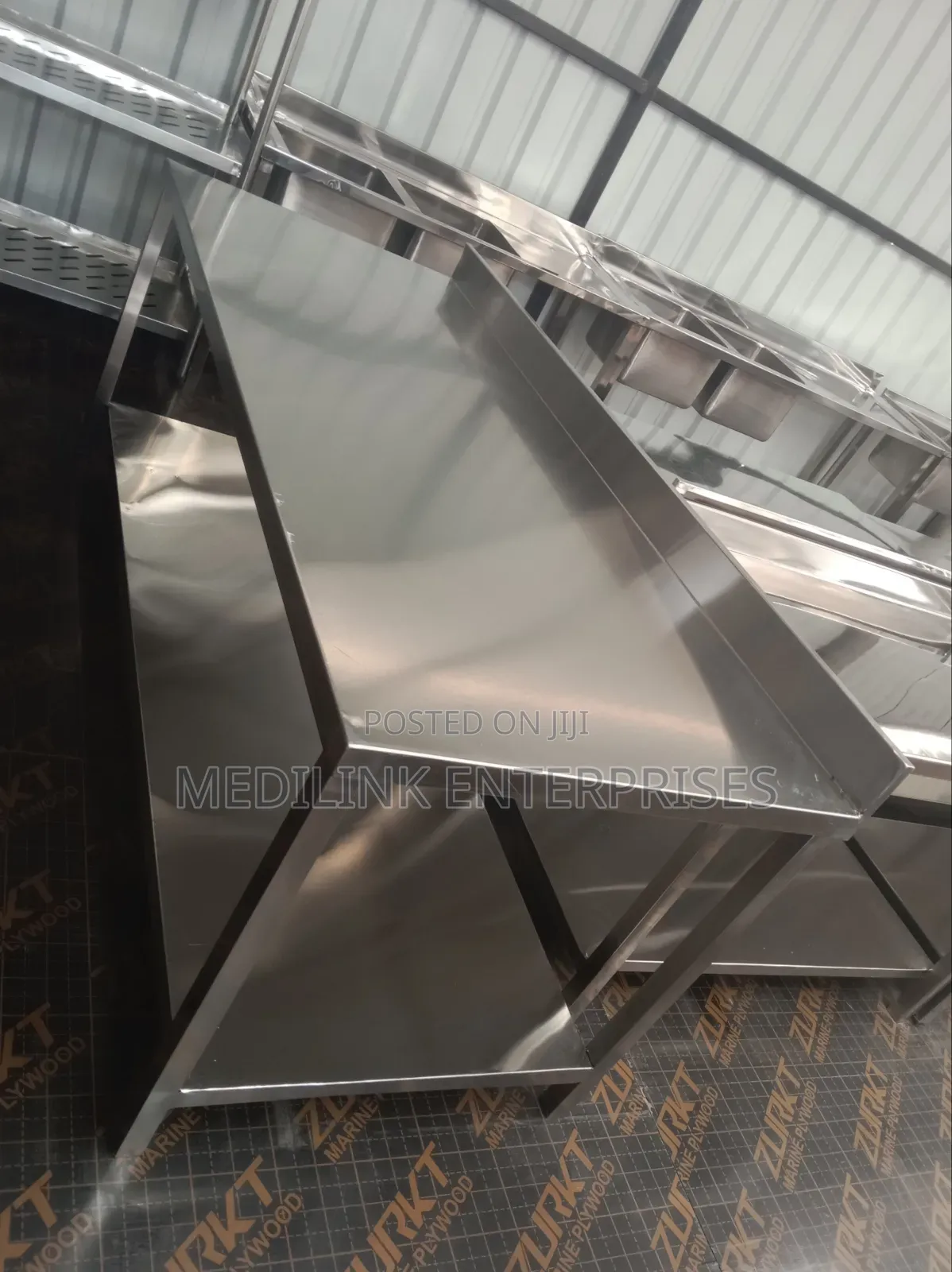 Stainless Steel Customized 2.2*6ft Working Tables Ss 304