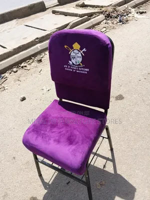 Purple Church Seat