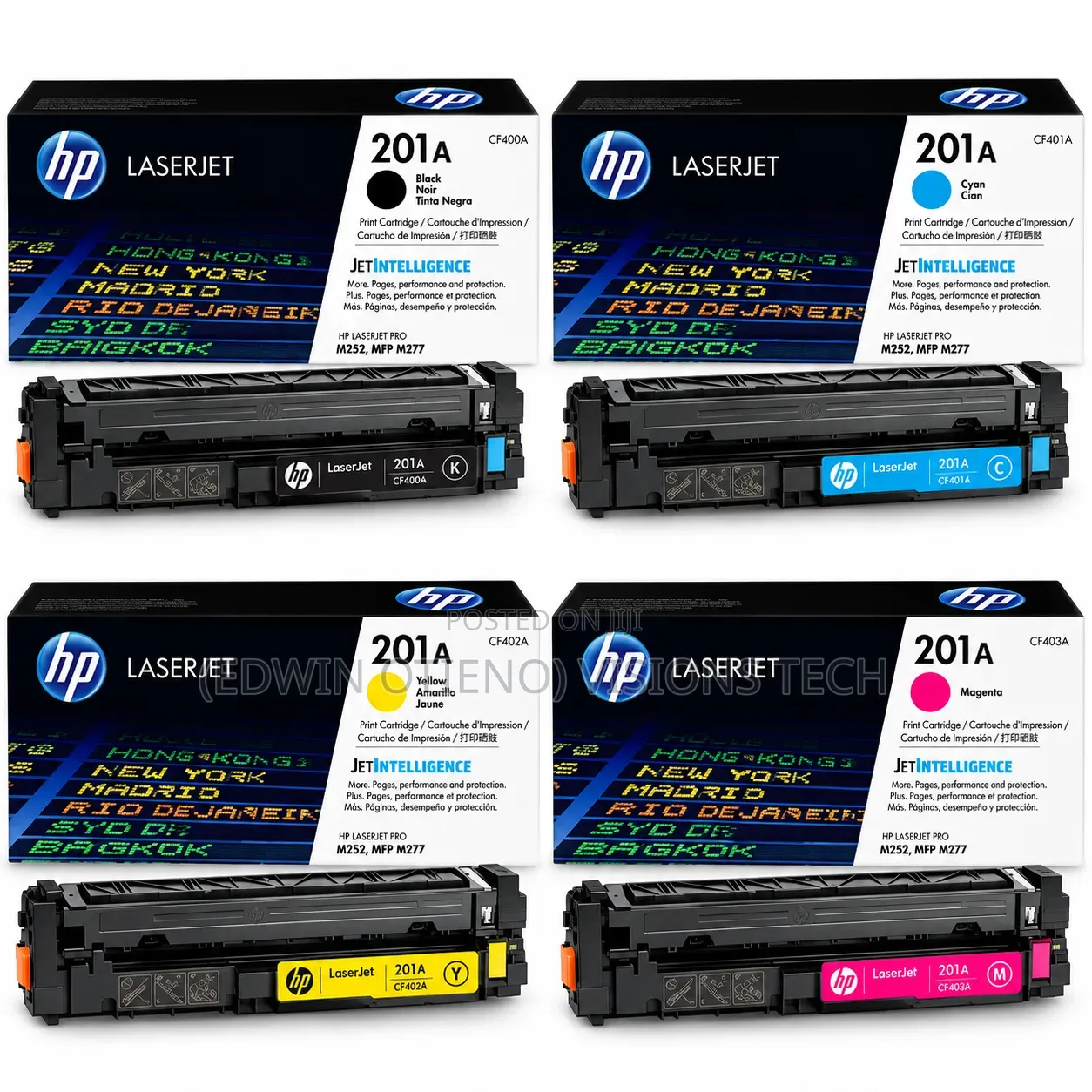 HP 201A Sharp Vibrant Print Toner