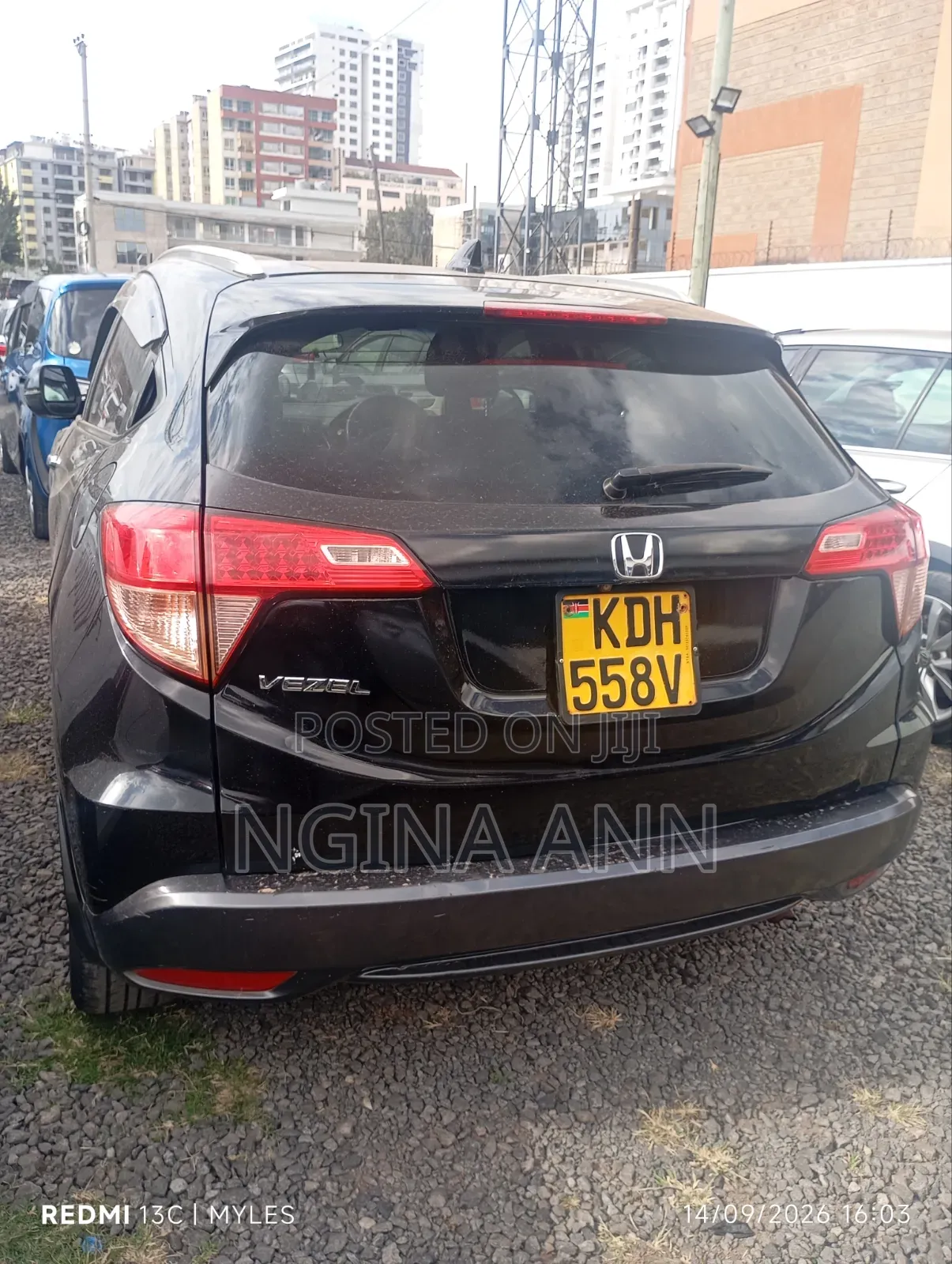 Honda Vezel 2015 Black