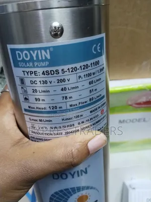 Doyin Solar Submersible Pump -120 Metres