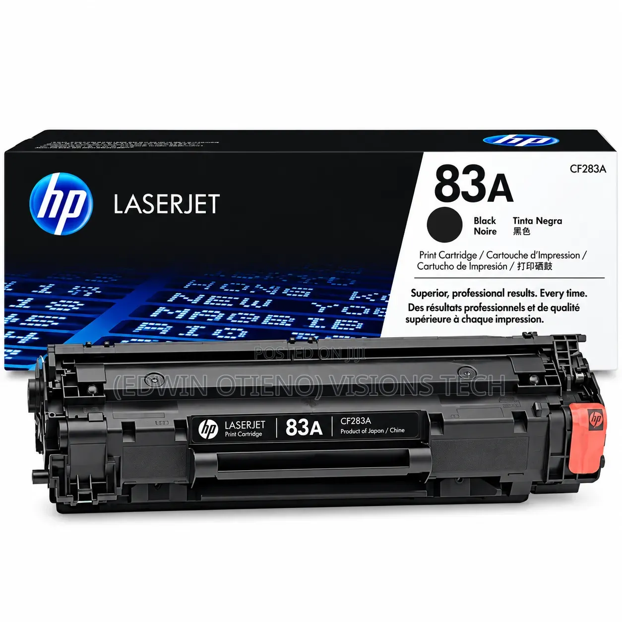 HP 83A Sharp Print Black Toner