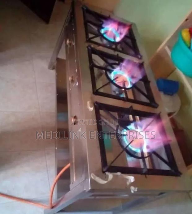 3-Burner Stainless Ss 304 Customized Cooker