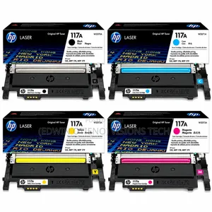 HP W2070a- Black 117a-Sharp Printing Toner