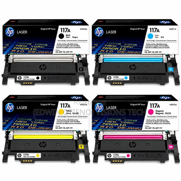 HP W2070a- Black 117a-Sharp Printing Toner