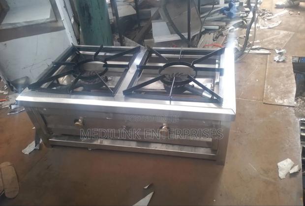 Commercial Two Burner Heavy Duty Cooker