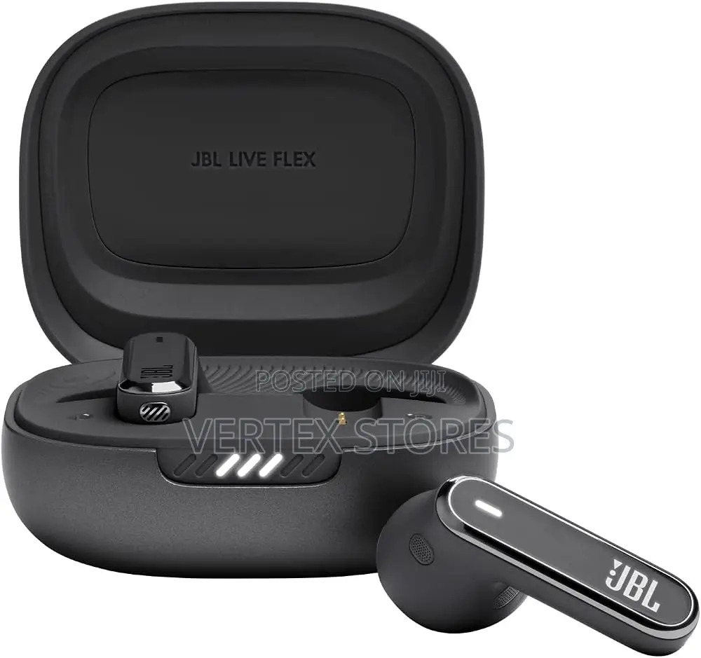 JBL Live Flex True Wireless Earbuds – Black