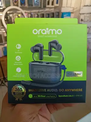 The Oraimo SpaceBuds Lite 2 (OTW-325) True Wireless Earbuds.