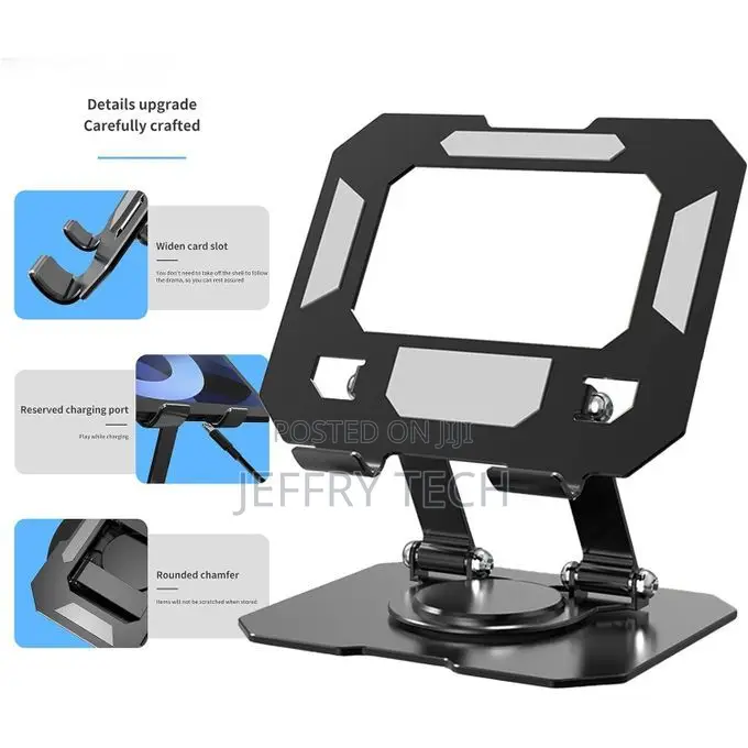 Foldable Aluminium Tablet Stand/Phone Stand/Holder