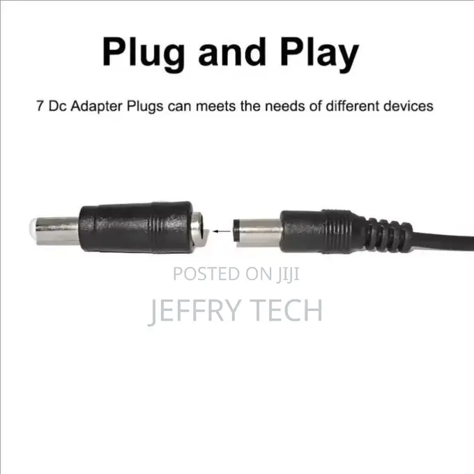 Universal Power Cable USB to DC 5.5 * 2.1mm Jack 5V Charging Cord With