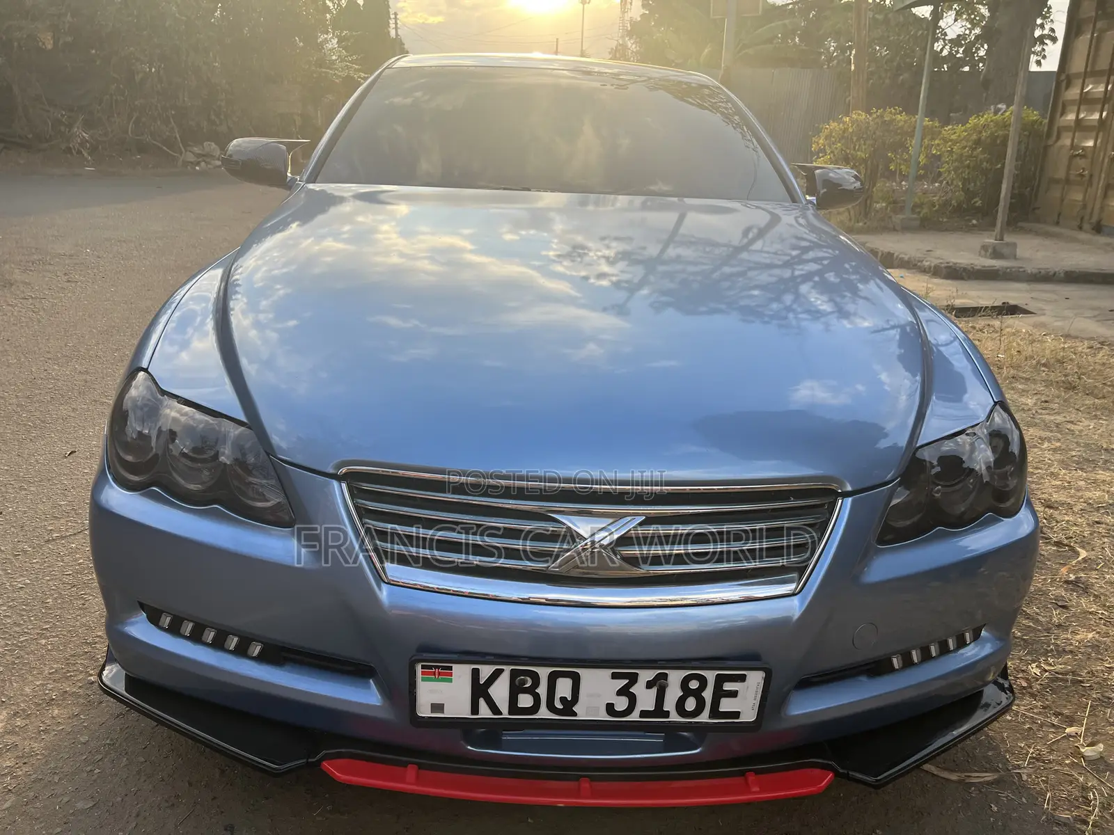 Toyota Mark X 2007 Blue