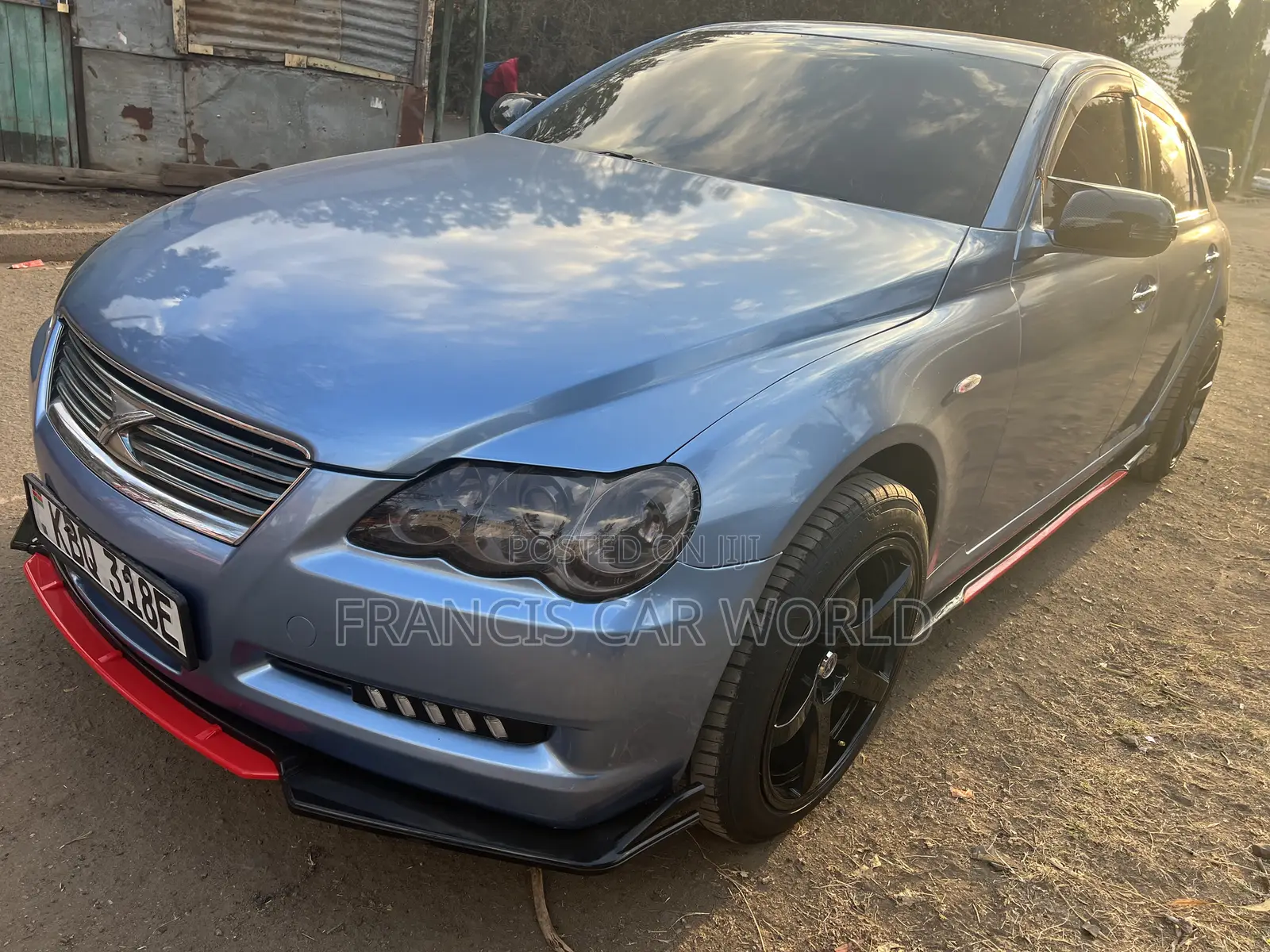 Toyota Mark X 2007 Blue