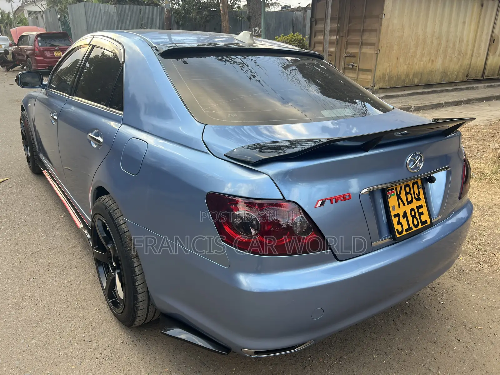 Toyota Mark X 2007 Blue