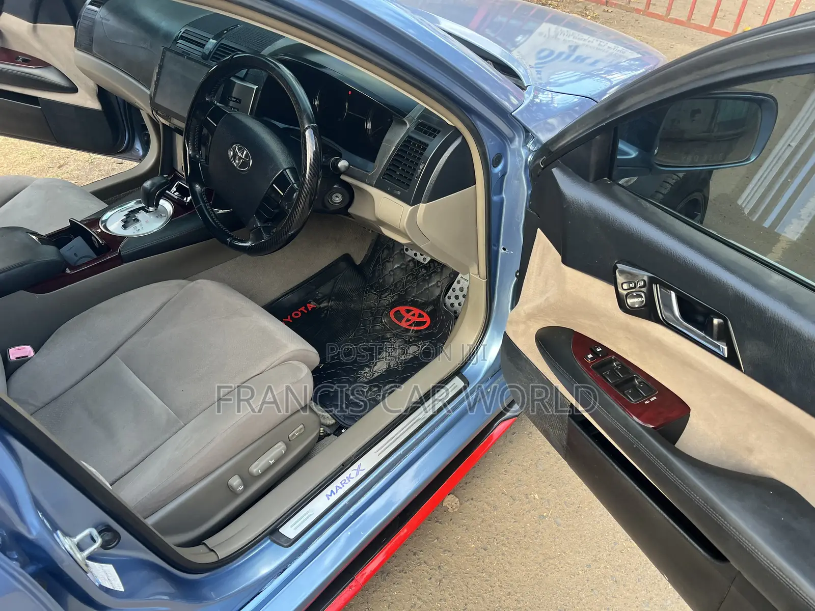 Toyota Mark X 2007 Blue