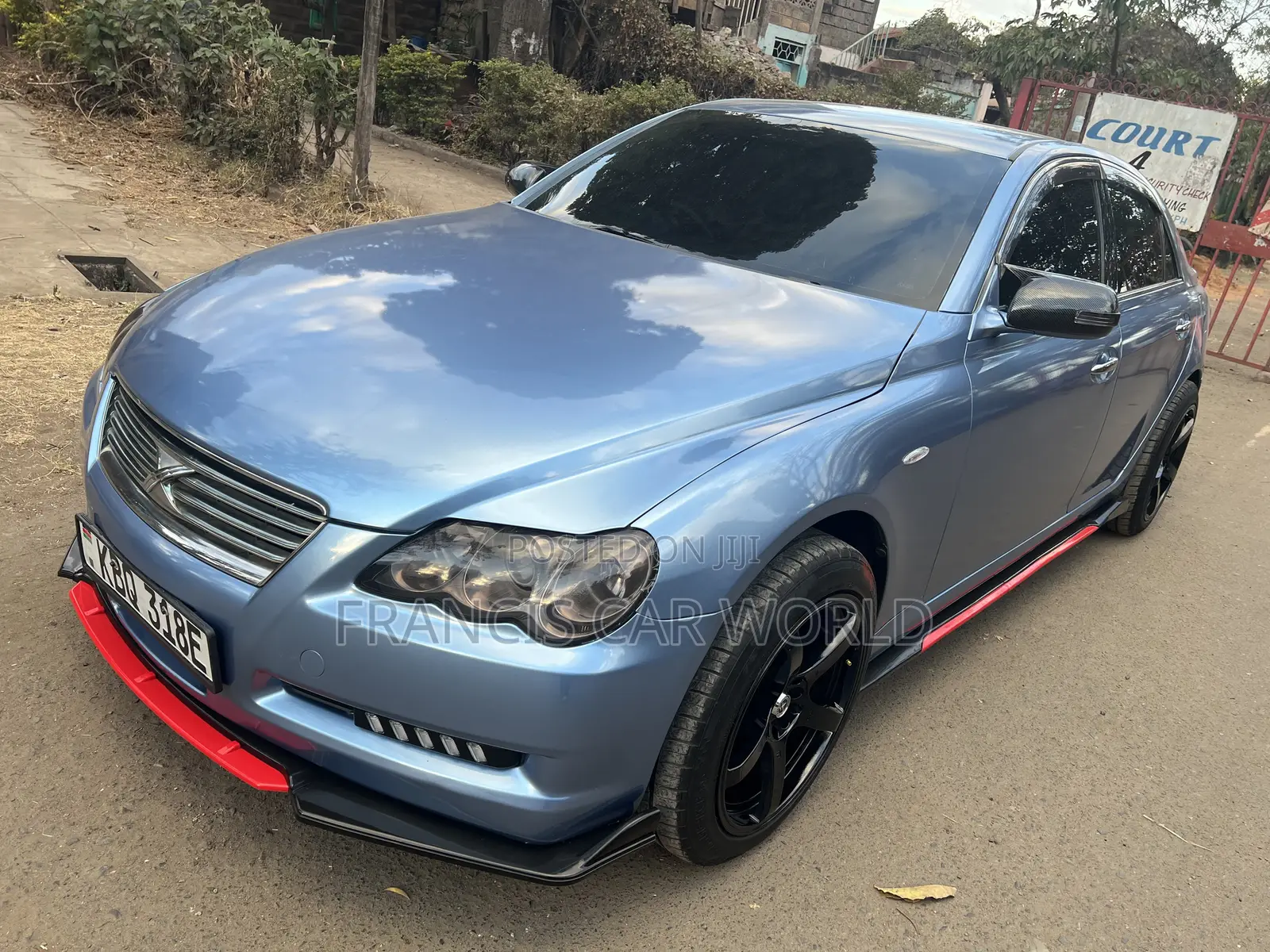 Toyota Mark X 2007 Blue