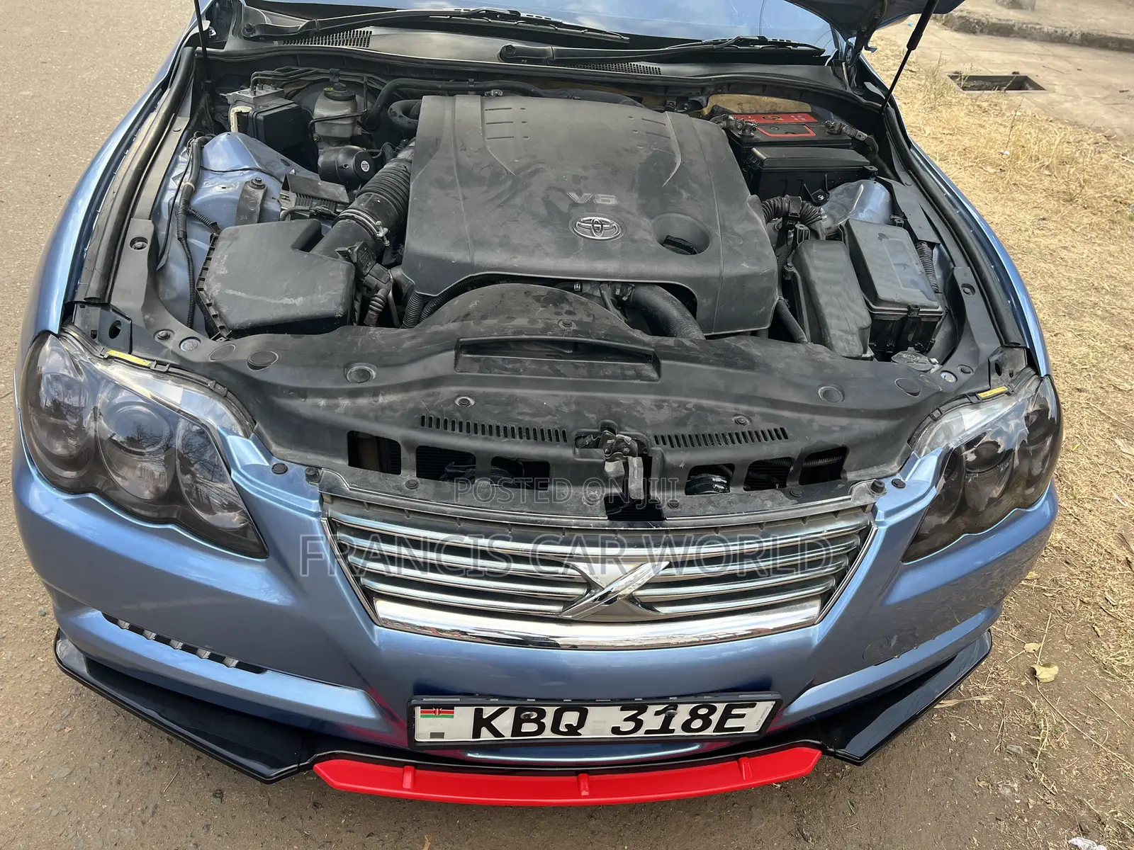 Toyota Mark X 2007 Blue