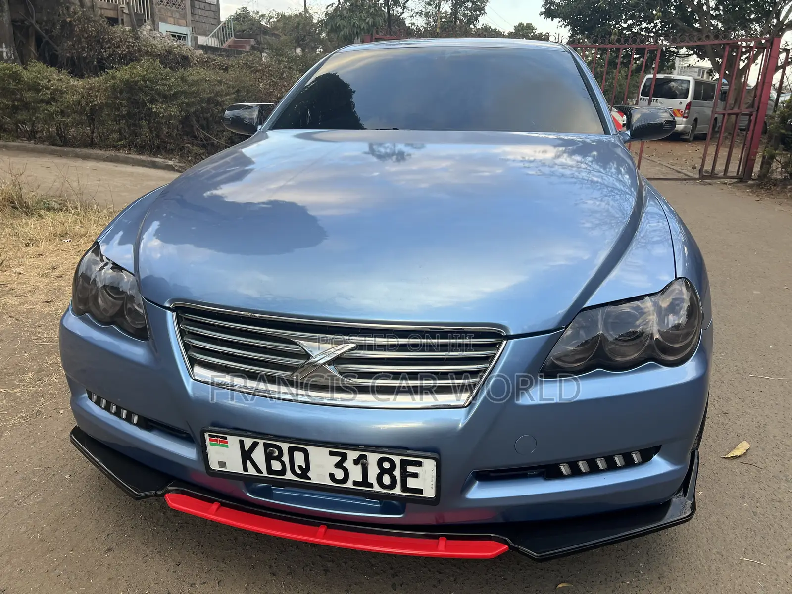 Toyota Mark X 2007 Blue