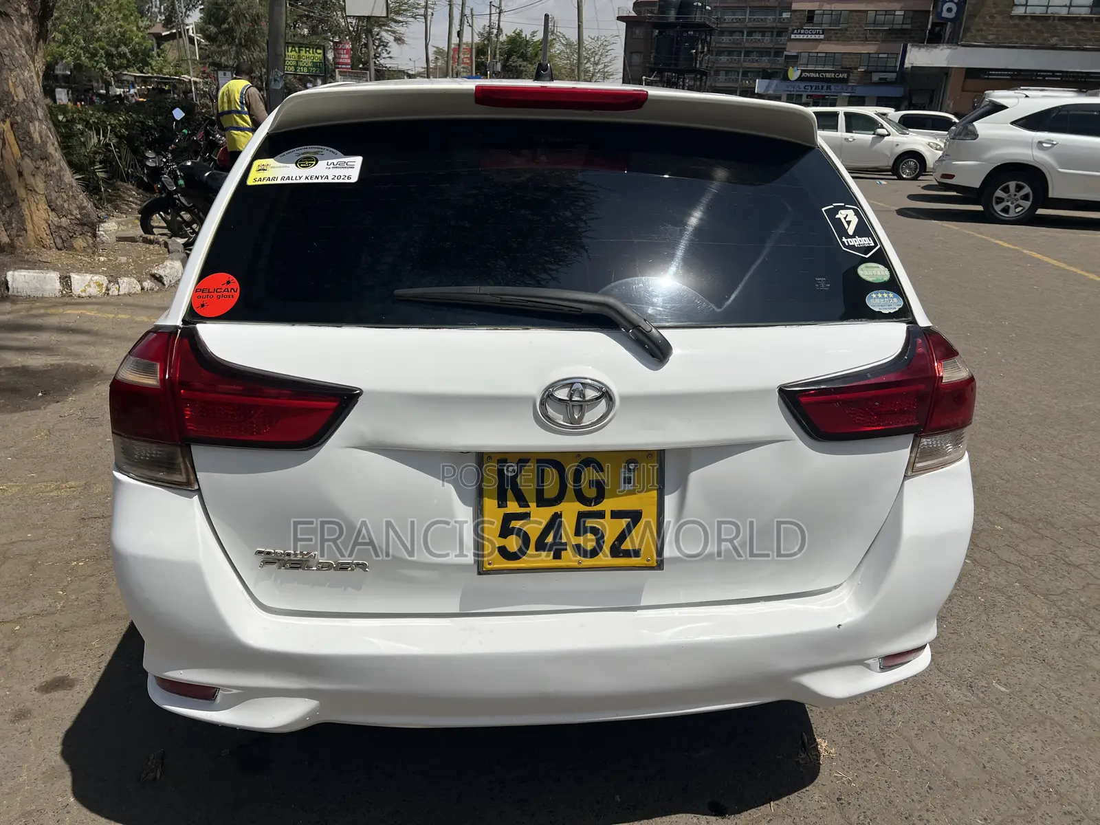 Toyota Corolla Fielder 2015 White