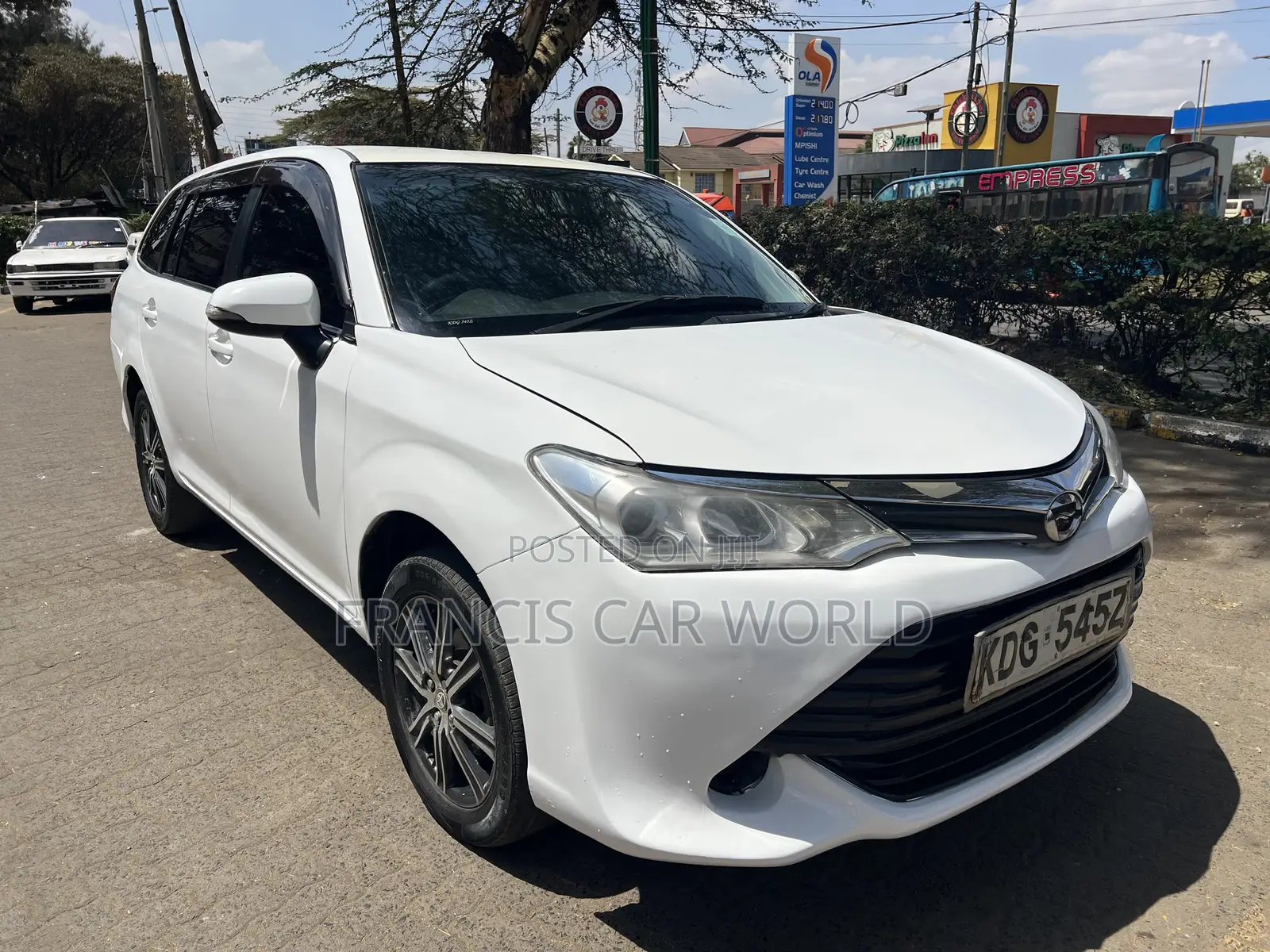 Toyota Corolla Fielder 2015 White