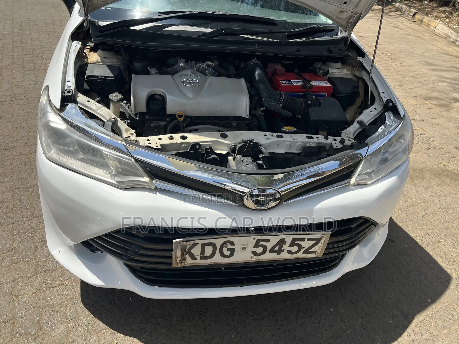 Toyota Corolla Fielder 2015 White