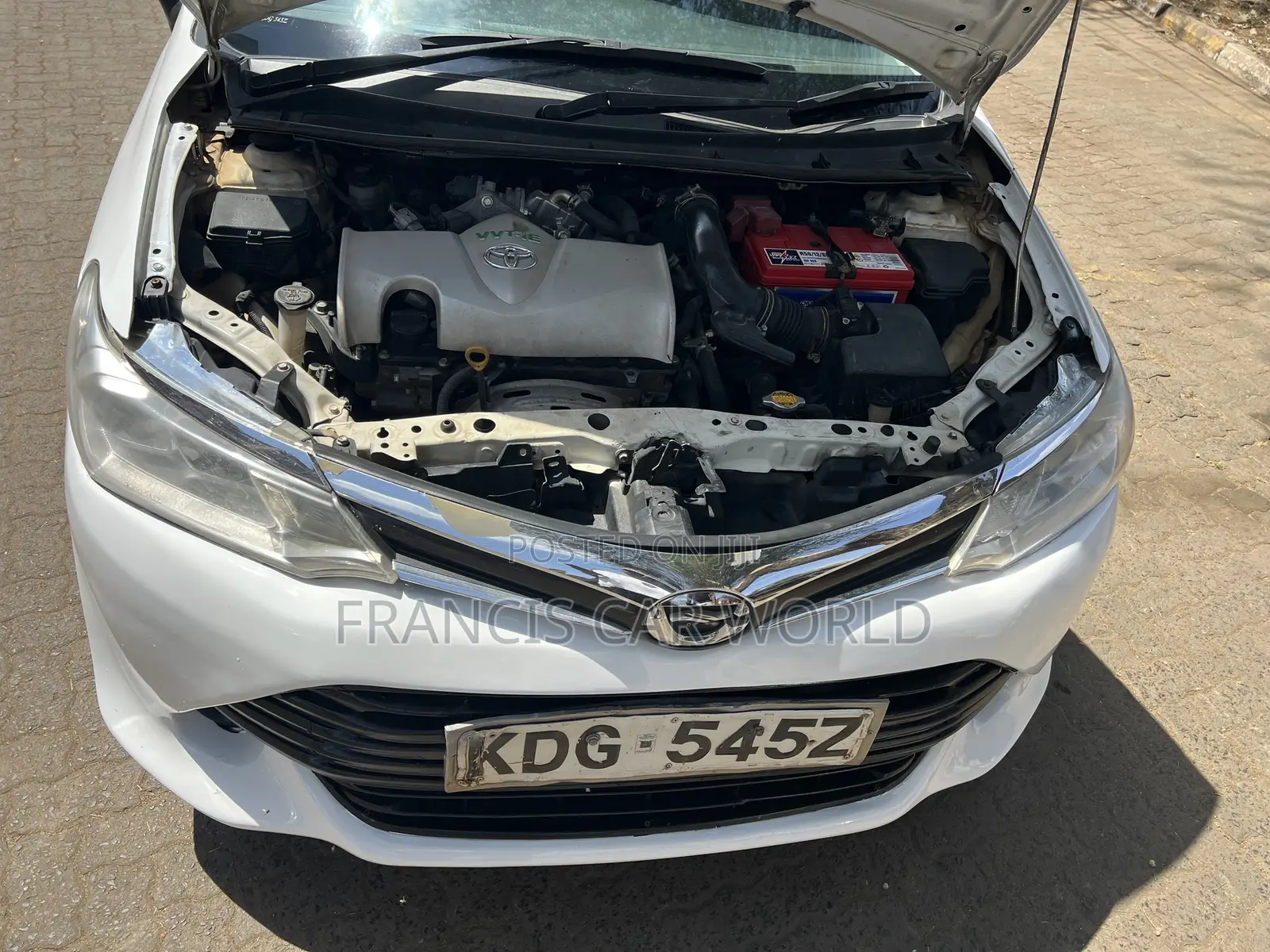 Toyota Corolla Fielder 2015 White