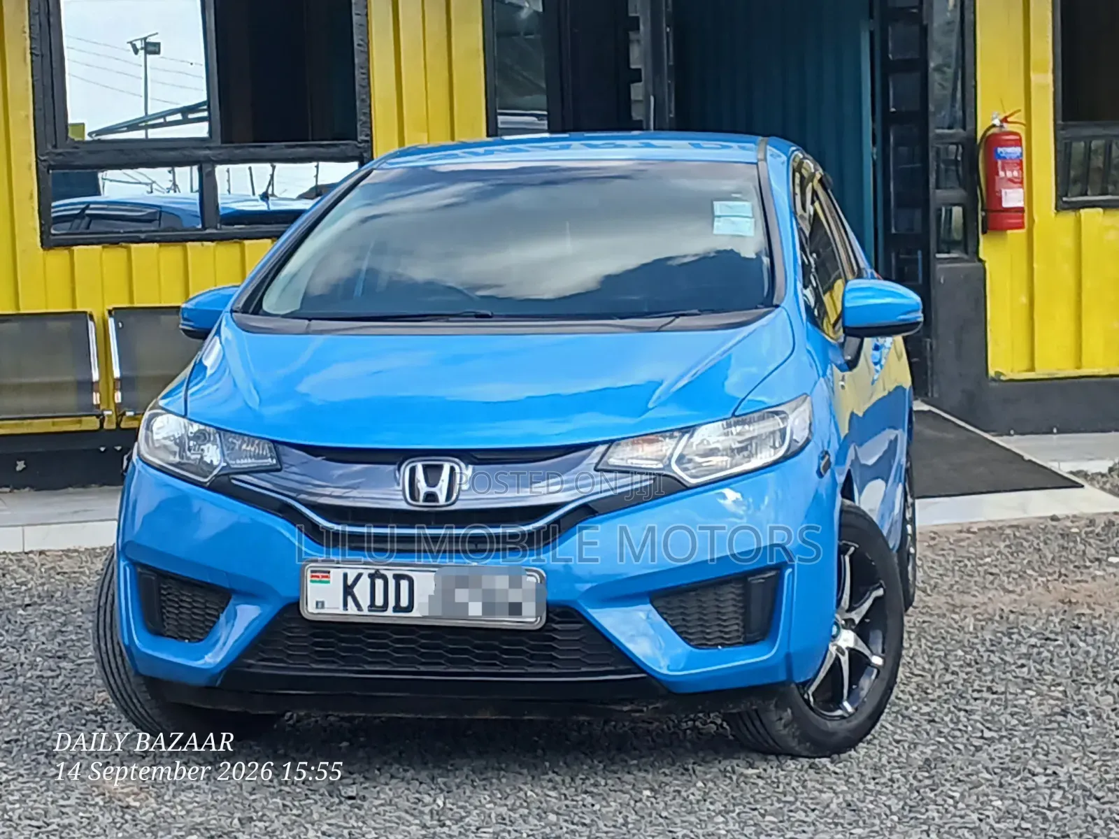 Honda Fit 2014 Blue