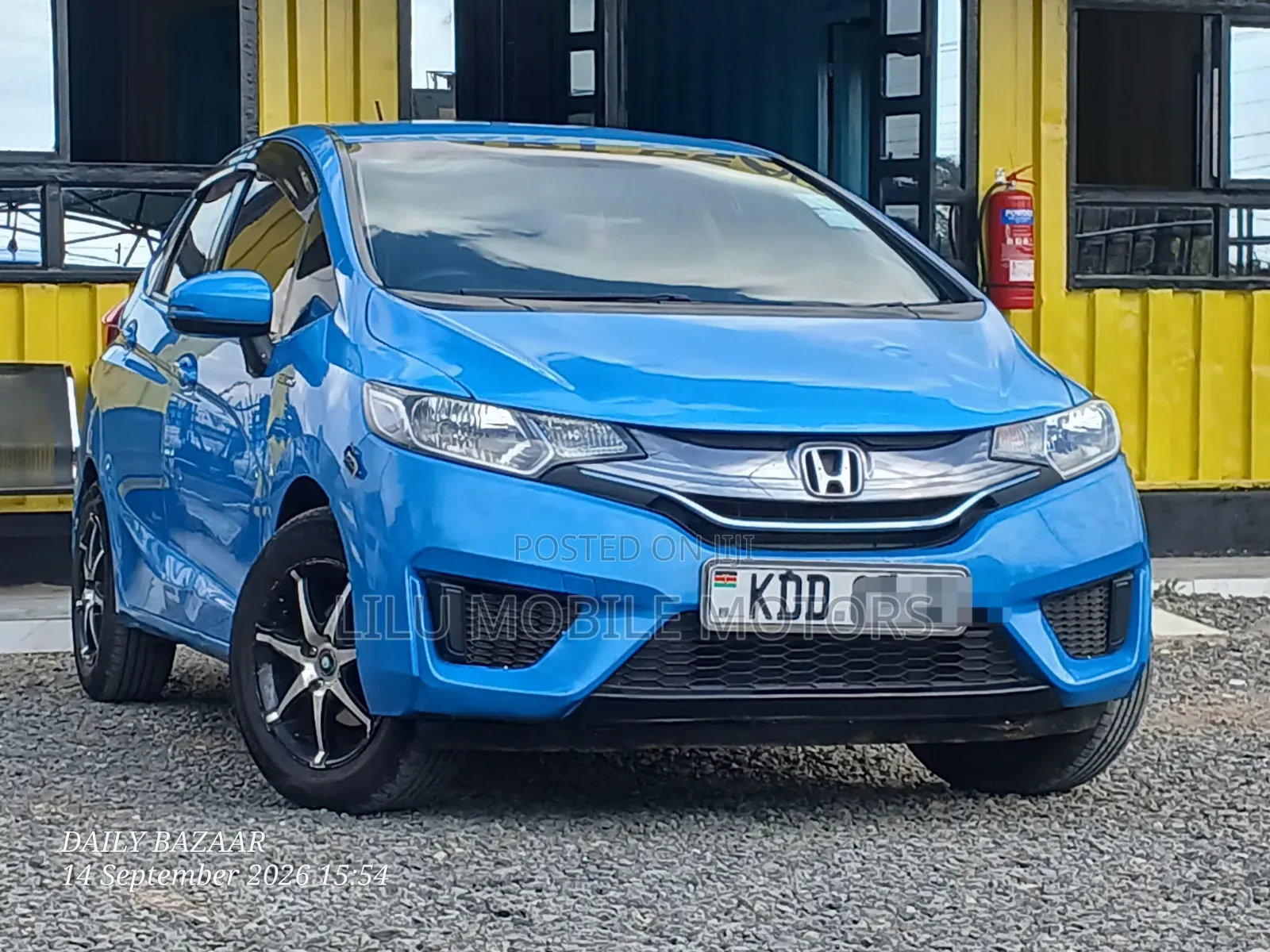 Honda Fit 2014 Blue