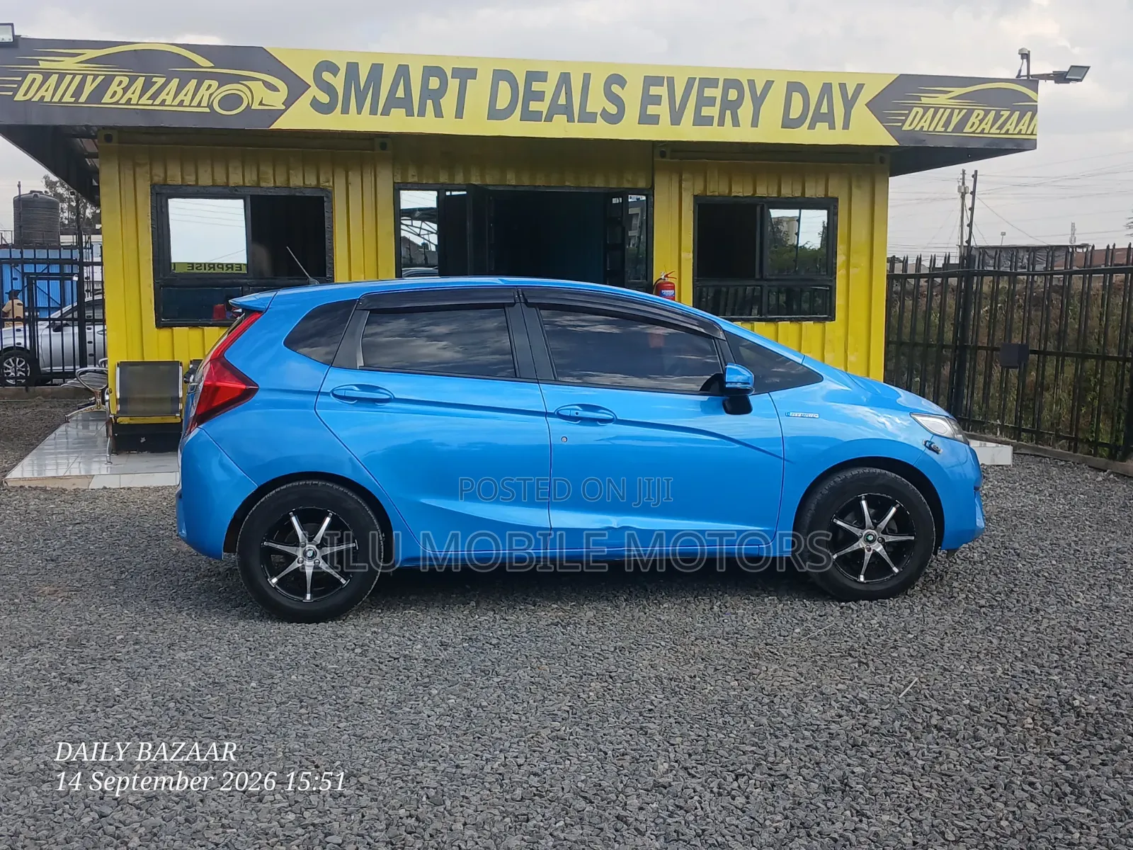 Honda Fit 2014 Blue