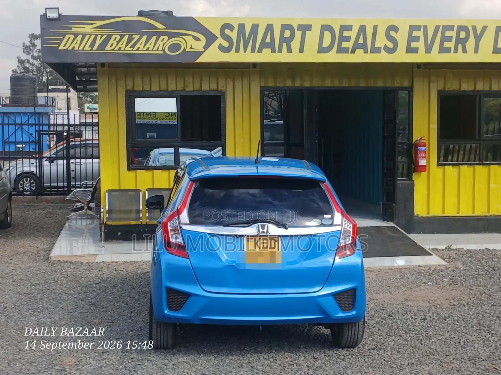 Honda Fit 2014 Blue