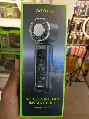 The Oraimo TurboFan (OHF-503A) Rechargeable Handheld Fan