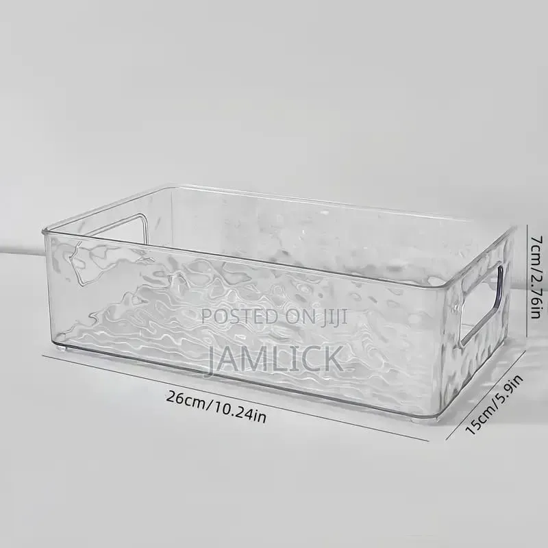 26x15x7cm Clear Acrylic Organizer Container Bowl Storage Box - Pm