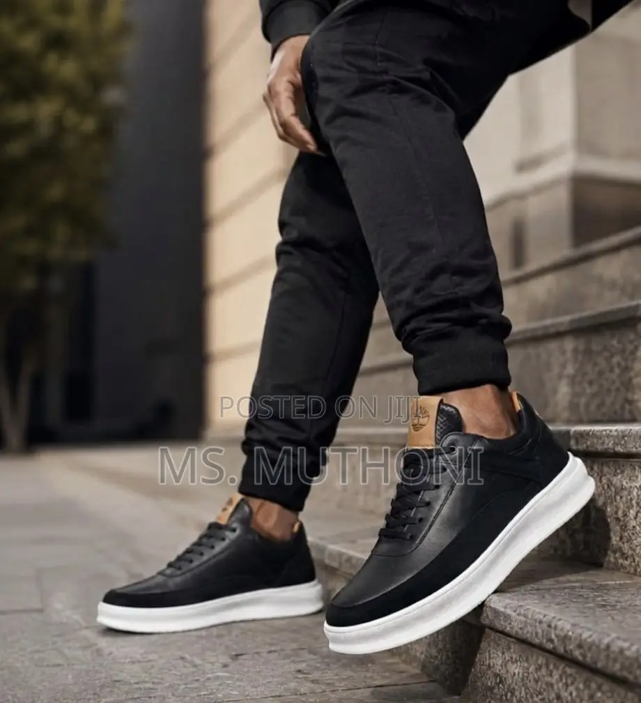 Timberland Low Top Platform Leather Sneakers Size 40-45