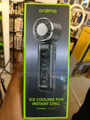 Oraimo TurboFan Handheld Fan With Built-in Ice-Cooling Chip