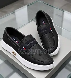 Tommy Hilfiger Laceless Slip-on Platform Sneakers Size 40-45
