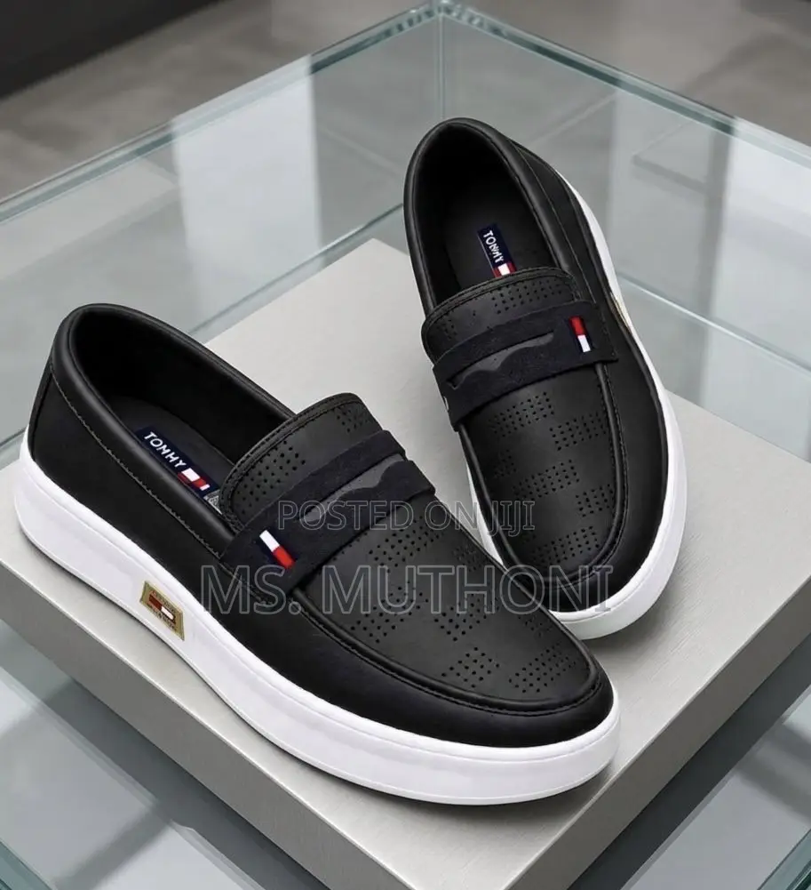 Tommy Hilfiger Laceless Slip-on Platform Sneakers Size 40-45