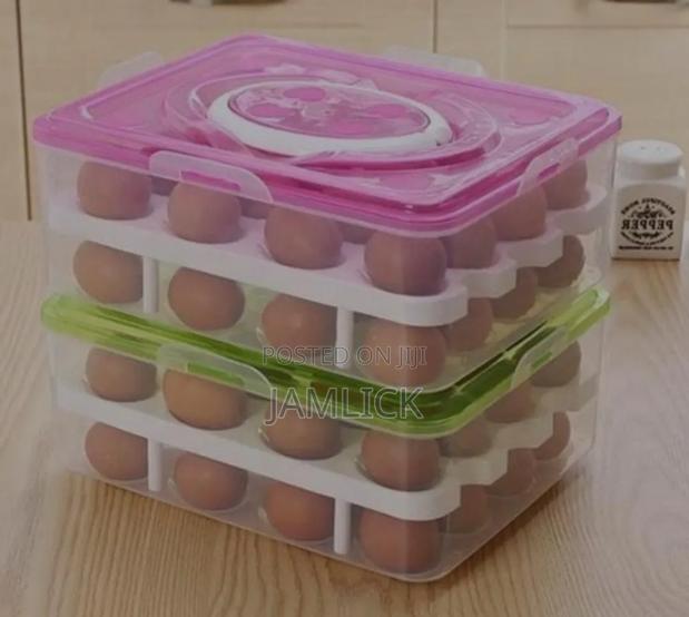 2-Layer 32pc Egg Tray Organizer - Pm