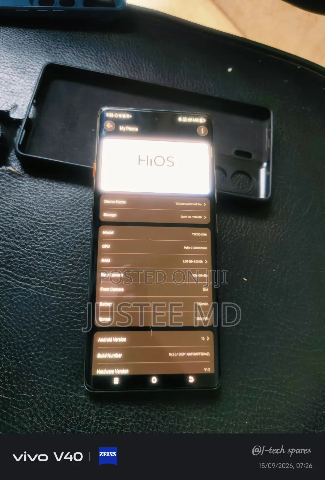 Tecno Camon 40 Pro 4G 256 GB Green