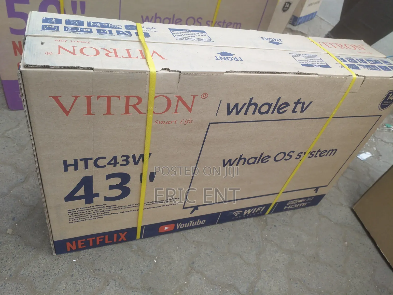 Vitron 43"inches Whale Os TV