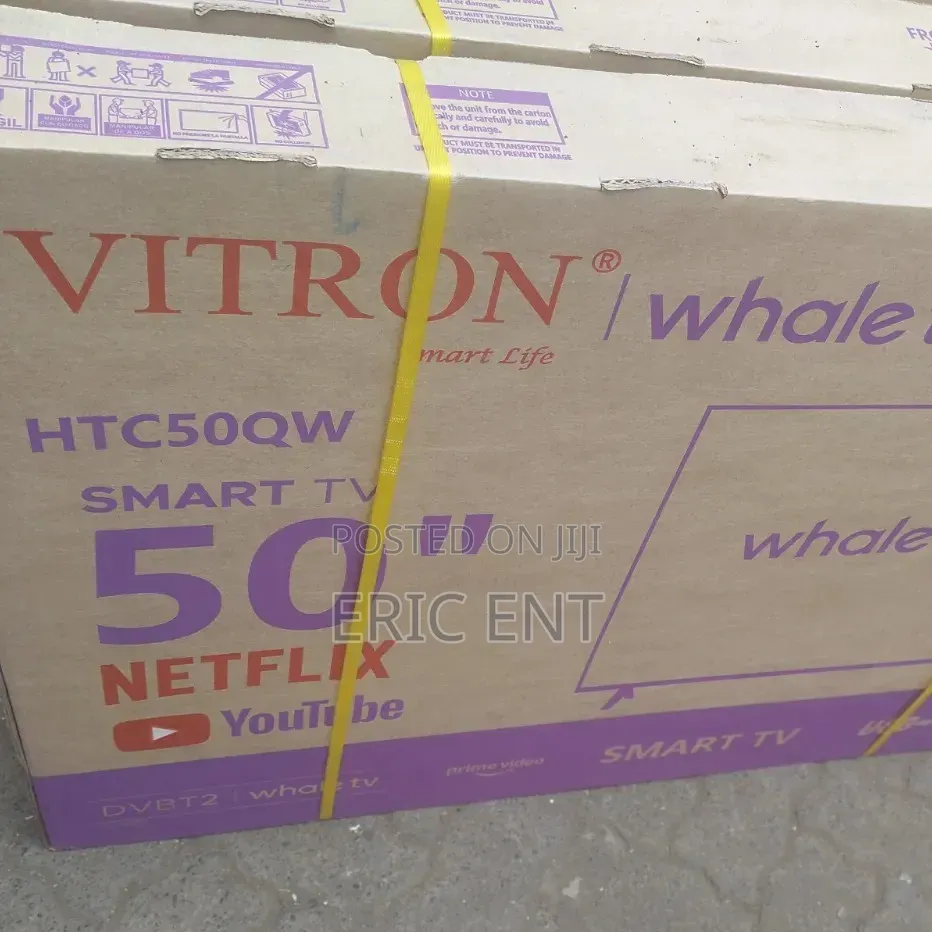 Vitron 50" Whale Os TV. HTC 50q