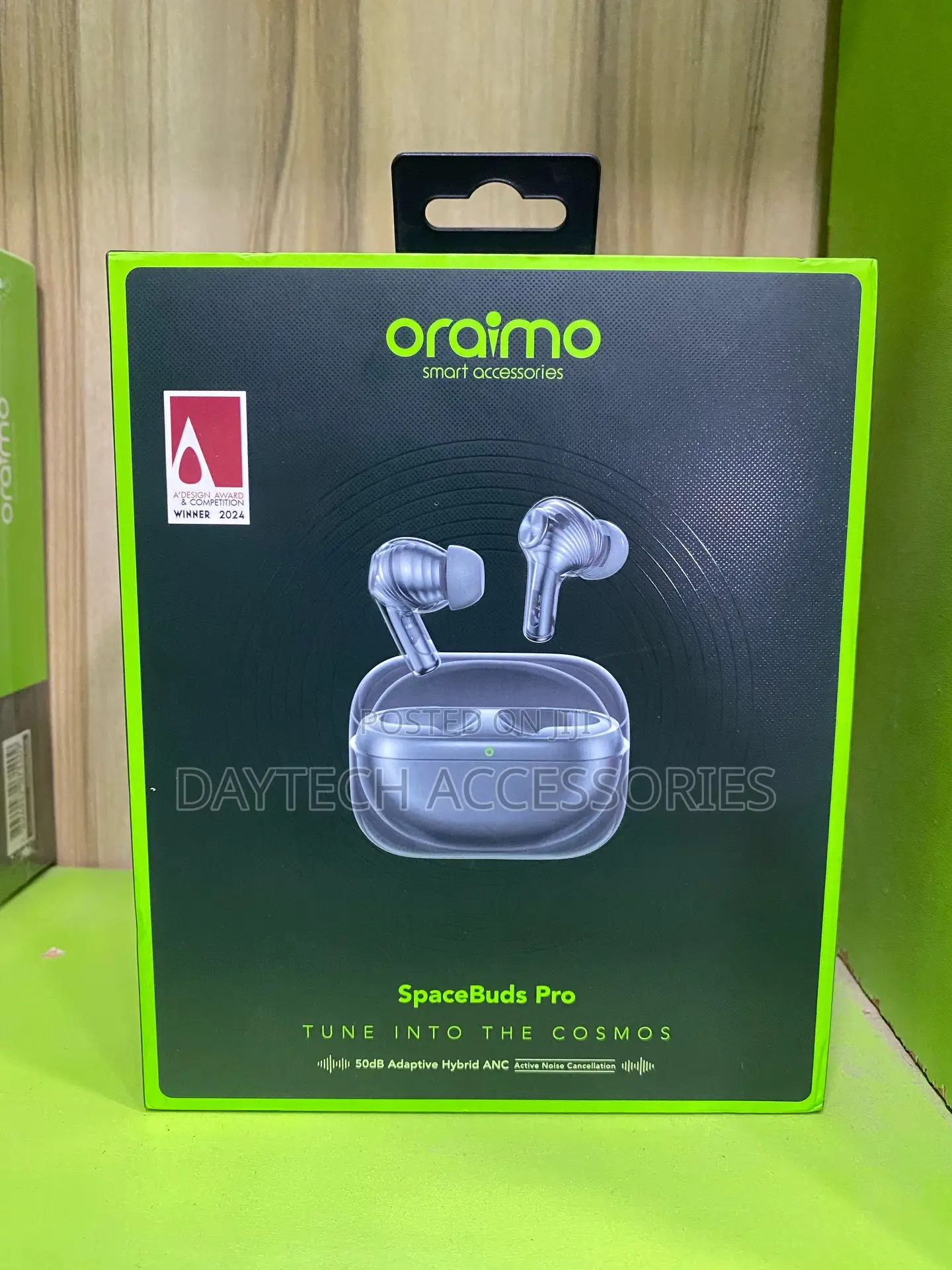 Oraimo Pro Hybrid ANC True Wireless Earbuds - Grey