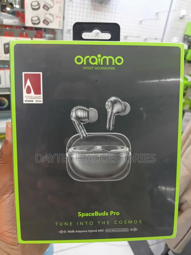 Oraimo SpaceBuds Pro OTW-930 Active Noise-Cancelling Wireless Earbuds.