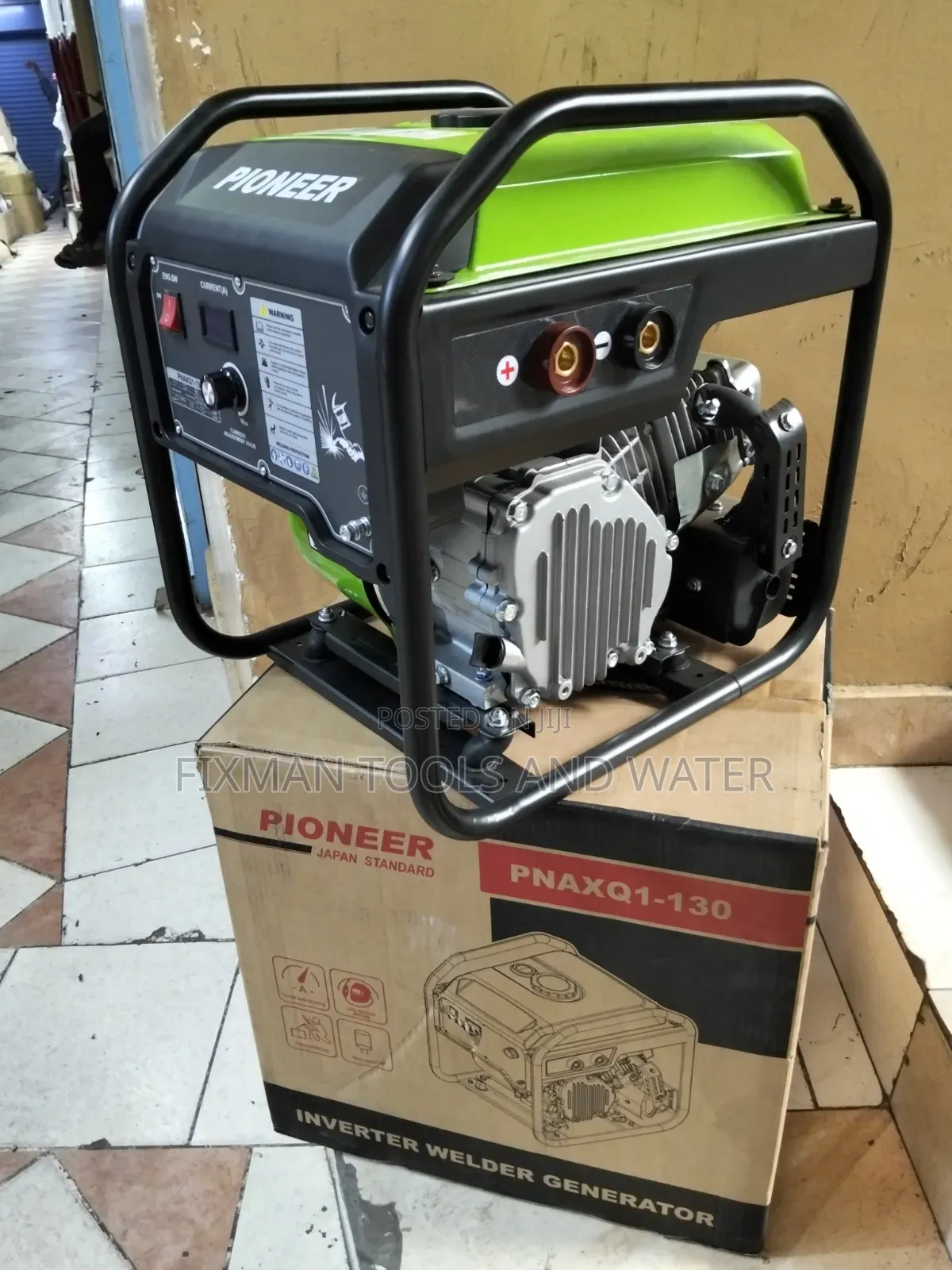 High Current Pioneer Gasoline Welding Machine Mma 130 Amps