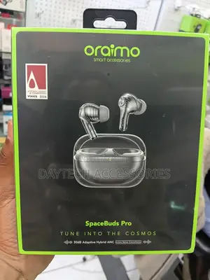 Oraimo SpaceBuds Pro Wireless Earbuds 50dB Adaptive Hybrid ANC.