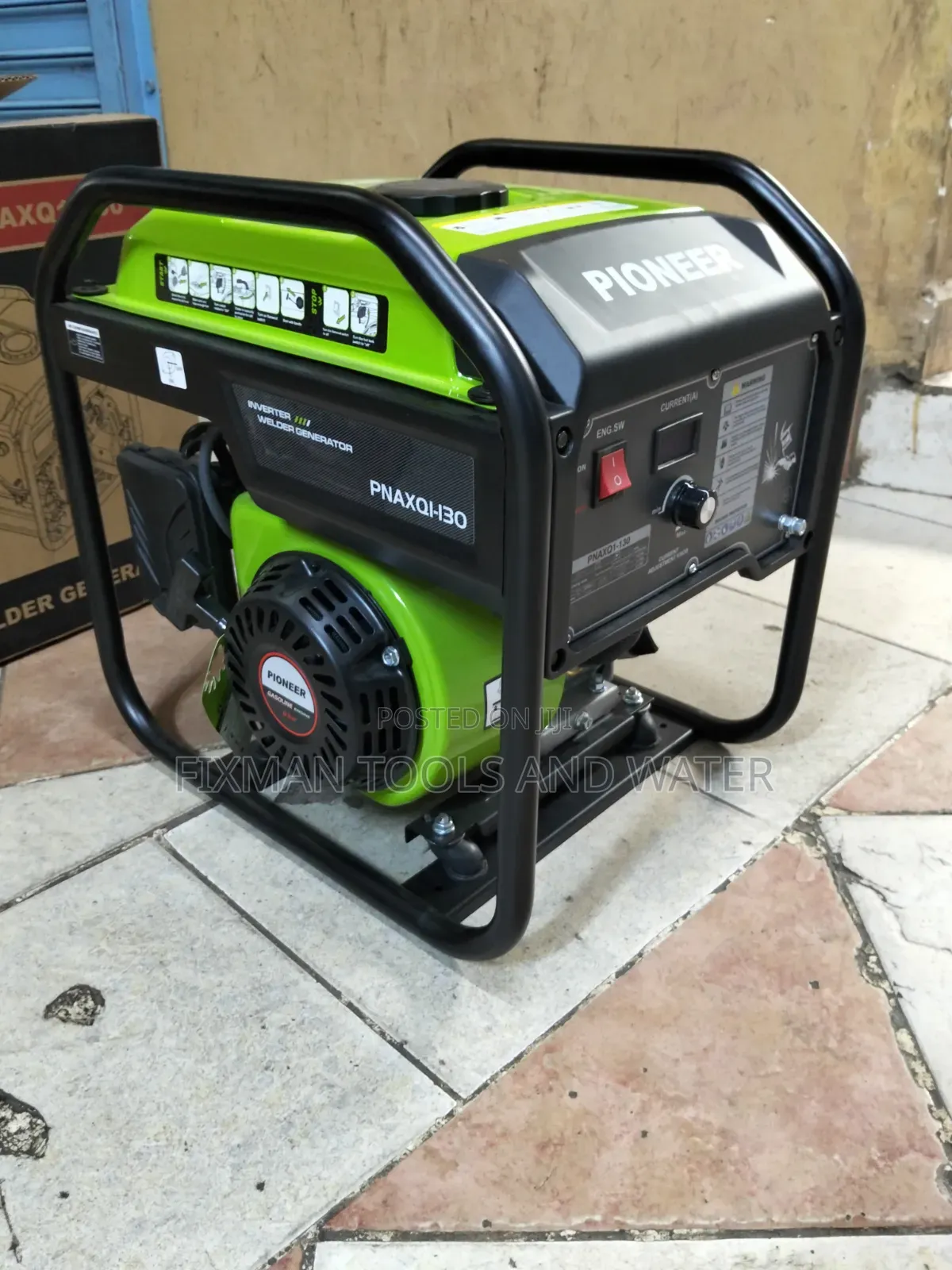 Pioneer Portable Gasoline Welding Machine Mma130 High Current